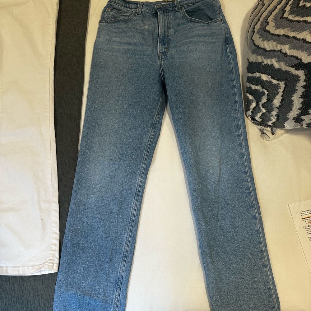 Levi's Blue Straight Leg Jeans Classic Style